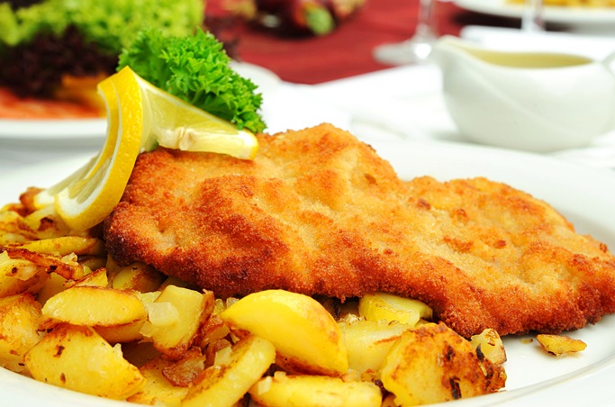 XXL Schweineschnitzel